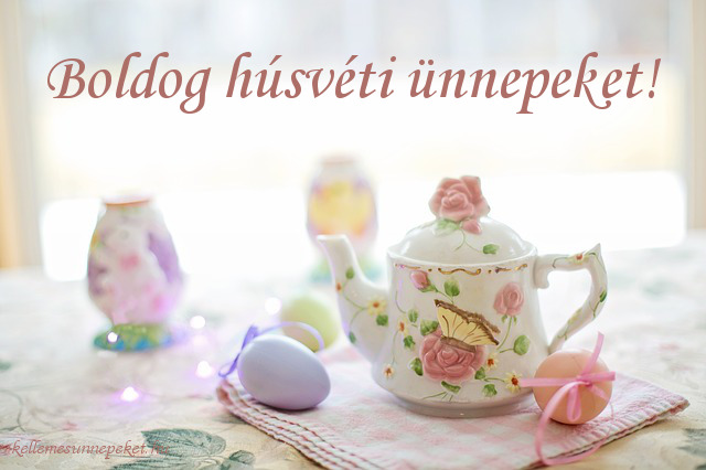 boldog húsvéti ünnepeket tea