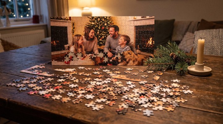 egyedi puzzle fotóból