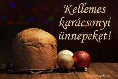 kellemes karácsonyi ünnepeket panettone