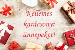 kellemes karácsonyi ünnepeket ajándék