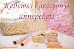 kellemes karácsonyi ünnepeket ajándék fa