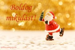 boldog mikulást korcsolyás