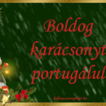 Boldog karácsonyt portugálul