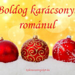 Boldog karácsonyt románul