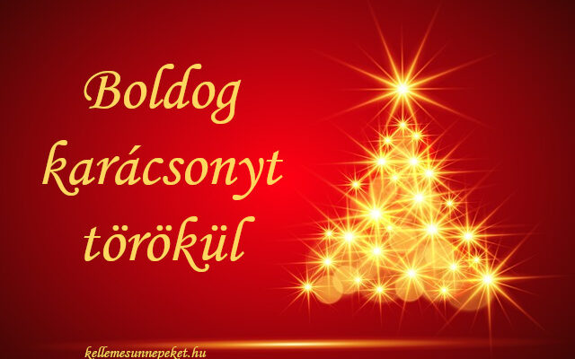 boldog karácsonyt törökül