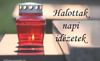 halottak napi idézetek