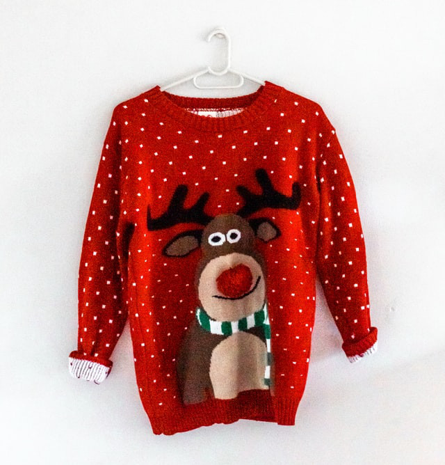 rénszarvasos karácsonyi pulóver