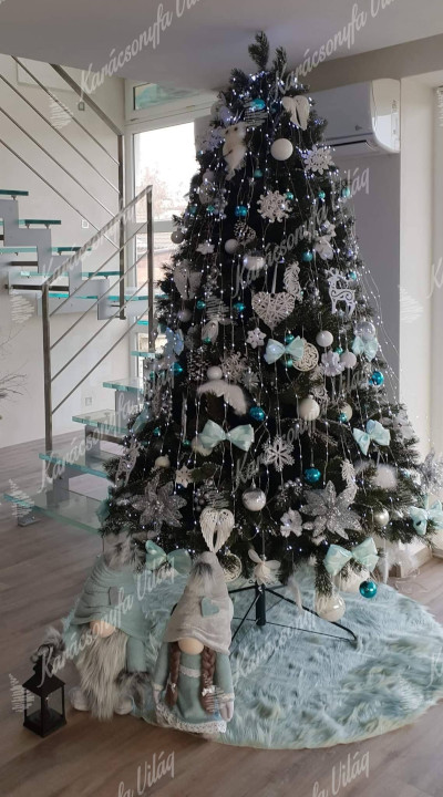 karácsonyfa kék