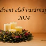 Advent első vasárnapja 2024