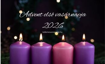 advent első vasárnapja 2026